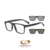 Óculos Receituário c/Clipon Emporio Armani EA 4115 5017/1W 54 - COD 10031575