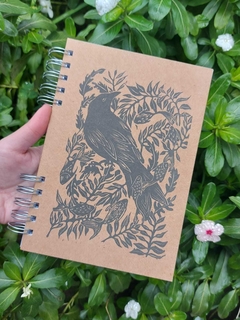 Caderno Sketchbook para Desenho - 20,5x14,5cm - 140 Páginas de 180g - Miolo Liso - Aves1