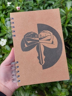 Caderno Sketchbook para Desenho - 20,5x14,5cm - 100 Páginas de 240g - Miolo Liso - mulheres 1