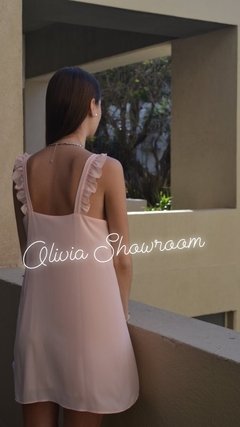 Vestido con volados - comprar online