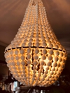 Araña Imperio Lámpara Bolas De Fieltro Natural Ø60x90cm en internet