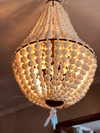 Araña Imperio Lámpara Bolas De Fieltro Natural Ø60x90cm - tienda online