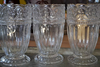 6 Vasos De Vidrio Labrado Tallado 380 ml - comprar online
