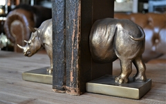 Apoya Libros Sujeta Separa Libros Figura De Rinoceronte - luciano dutari