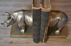 Apoya Libros Sujeta Separa Libros Figura De Rinoceronte - tienda online