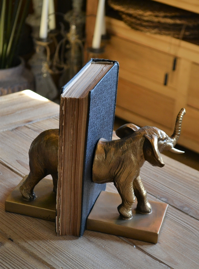 Apoya Libros Sujeta Libros Elefante - luciano dutari
