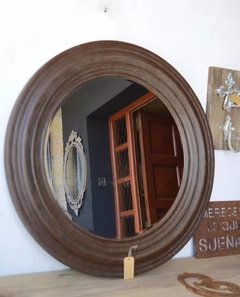 Espejo Marco Profundo De Madera 70x60 cm en internet