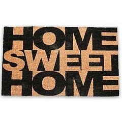 Alfombra Felpudo Fibra Coco Home Sweet Home 45x75 Cm