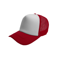 Gorra trucker - Sublimable color Rojo