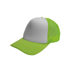 Gorra trucker - Sublimable color Verde Flúo