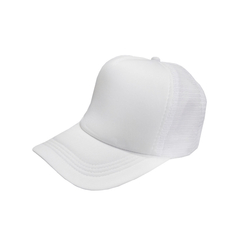 Gorra trucker - Sublimable color Blanco