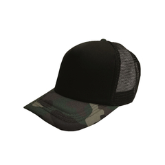 Gorra trucker - Camuflado Black