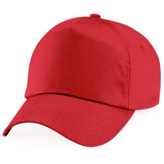 Gorra F1 Polyester Cinco Gajos Lisas apta para bordado o sublimado - comprar online