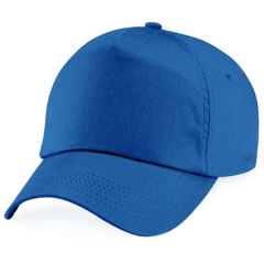 Gorra F1 Polyester Cinco Gajos Lisas apta para bordado o sublimado