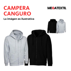 Campera Canguro de Frisa invisible