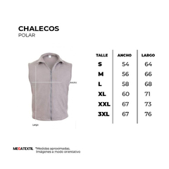 Chaleco de Polar Antipilling - comprar online