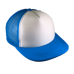 Gorras Trucker con Frente Blanco, apta sublimación o bordado. - tienda online