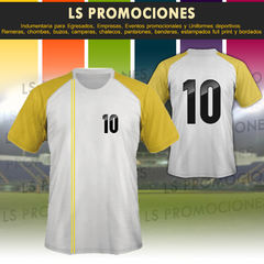 Camisetas Deportiva de Acetato Apta para Sublimación - tienda online