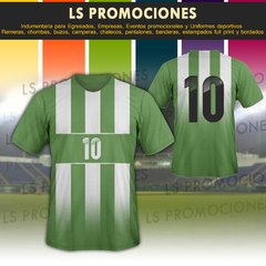 Camisetas Deportiva de Acetato Apta para Sublimación