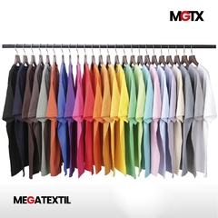 Remeras Lisas Algodon Peinado apta para estampado - Megatextil