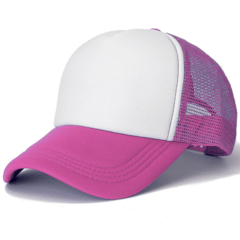 Gorras Trucker con Frente Blanco, apta para sublimación o bordado - Megatextil