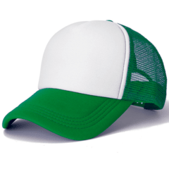 Gorras Trucker adulto con frente blanco apta para sublimar