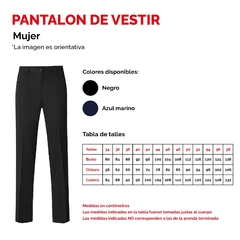 Pantalon de vestir Mujer