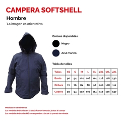 Campera Softshell - comprar online