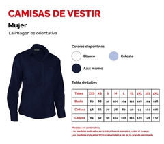 Camisa de vestir Mujer