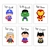 Placas Decorativas MDF - Super Heróis Baby com frase - comprar online