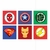 Placas Decorativas MDF - Super Heróis - comprar online
