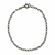 Pulsera forcet de plata de 2 mm de grosor y de 19 cm de largo