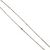 Cadena de bolitas de 2 mm de acero y de 45 cm de largo