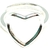Anillo corazon calado de 1,6 cm x 1,6 cm de acero blanco en internet
