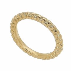 Anel bolinhas banhado a ouro 18k - comprar online