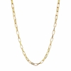 Colar choker cartier oval banhado a ouro 18k - comprar online