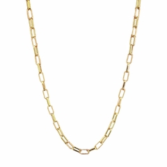 Colar choker cartier oval banhado a ouro 18k - comprar online