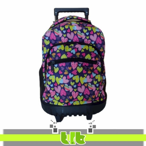 MOCHILA CARRO UNICORNIO/CORAZONES