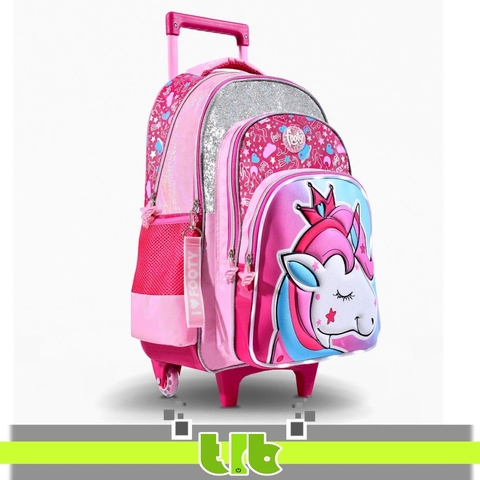 MOCHILA CARRO FOOTY UNICORNIO F1961 45X27X15