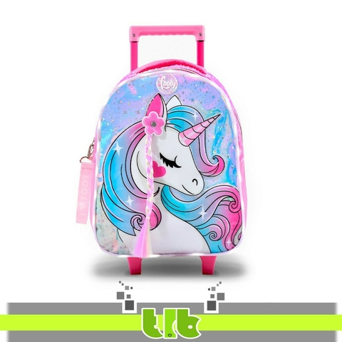 MOCHILA CARRO FOOTY UNICORNIO F1958 34X25X11