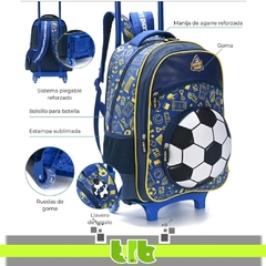 MOCHILA CARRO SKORA FUTBOL 46X30X20 - comprar online