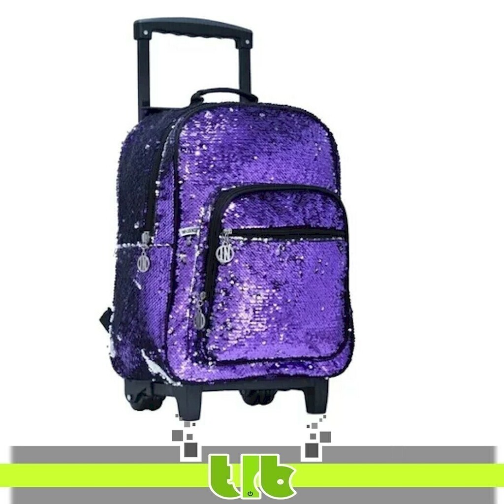 Mochila carrito outlet con lentejuelas