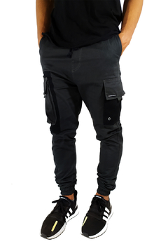 Calça Advanced Cargo Camaleão Urbano Jogger Street Wear Cinza - loja online