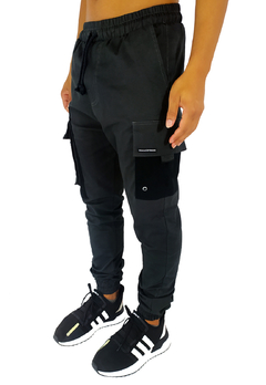 Imagem do Calça Advanced Cargo Camaleão Urbano Jogger Street Wear Cinza