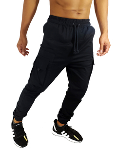 Imagem do Calça Advanced Cargo Camaleão Urbano Jogger Street Wear Preta