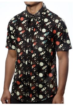 CAMISA ESTAMPADA CAMALEÃO URBANO ASTRONAUTA - comprar online