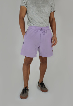 Bermuda Walkshort Camaleão Urbano Linho Lilas na internet