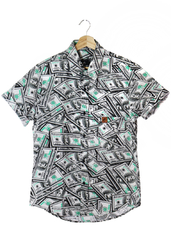 CAMISA ESTAMPADA CAMALEÃO URBANO DOLAR na internet