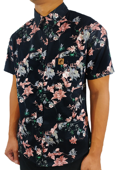 CAMISA ESTAMPADA CAMALEÃO URBANO STORM FLOWERS - comprar online