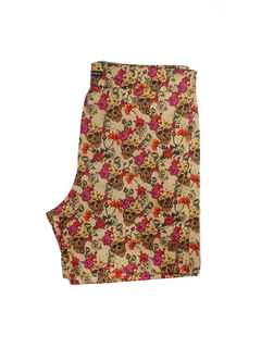 SHORT ESTAMPADO CAMALEÃO URBANO CAVEIRA MEXICANA BEGE - comprar online